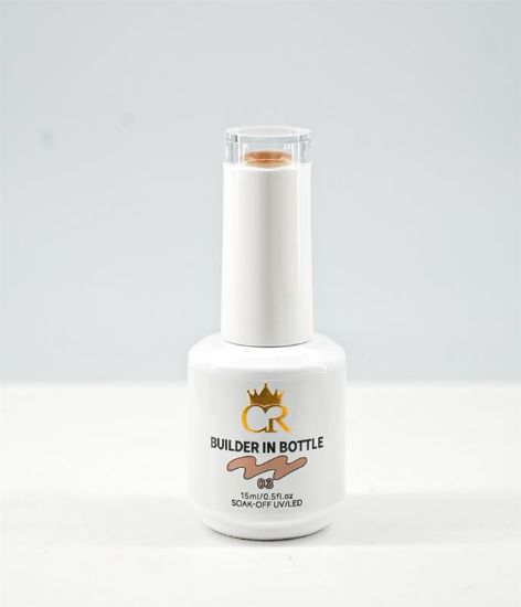 Picture of CROWN BUILDER GEL BOTTLE 03 - NUDE