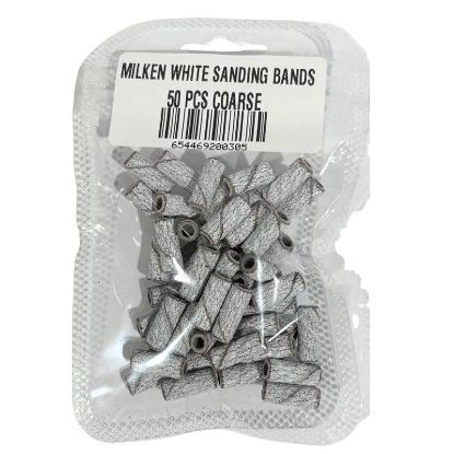 Picture of MILKEN WHITE SANDING BANDS 50 PCS COARSE