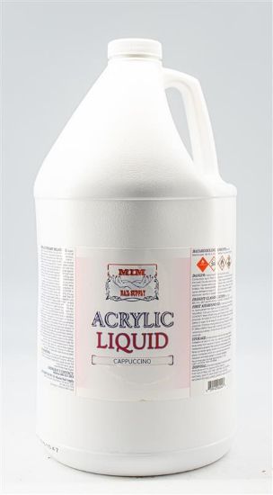 Picture of MIM NAIL SUPPLY ACRYLIC LIQUID MONOMER 1 GALLON CAPPUCCINO