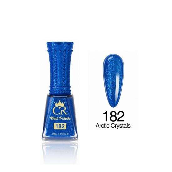 Picture of CROWN HEMA & TPO FREE LACQUER 182 ARCTIC CRYSTALS