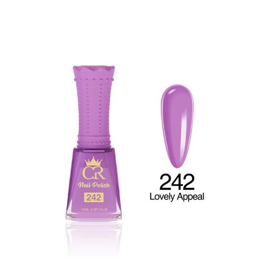 Picture of CROWN HEMA & TPO FREE LACQUER 242 LOVELY APPEAL
