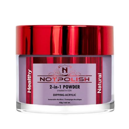 Picture of NOTPOLISH M COLLECTION  PWD M124  BERRY IRRESISTIBLE DIP ACRYLIC