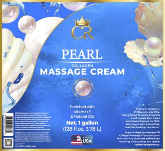 Picture of CROWN COLLAGEN COLLAGEN MASSAGE CREAM LOTION 1 GALLON PEARL