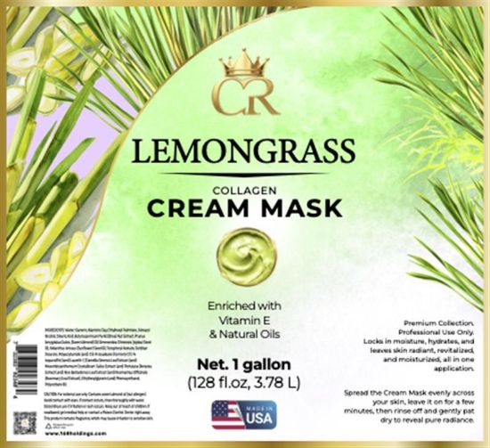 Picture of CROWN COLLAGEN CREAM MASK 1 GALLON LEMONGRASS