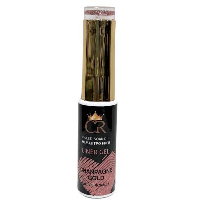 Picture of CROWN LINER GEL NAIL ART 11 CHAMPAGNE GOLD