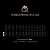 Picture of CROWN SCULPTED STILETTO X-LONG SOFT GEL TIPS