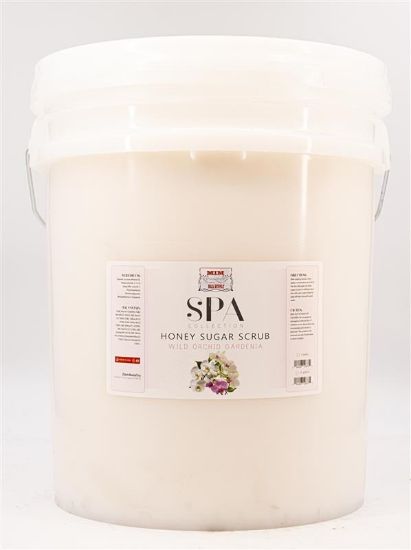 Picture of MIM SUGAR SCRUB WILD ORCHID GARDENIA 5 GALLON BUCKET
