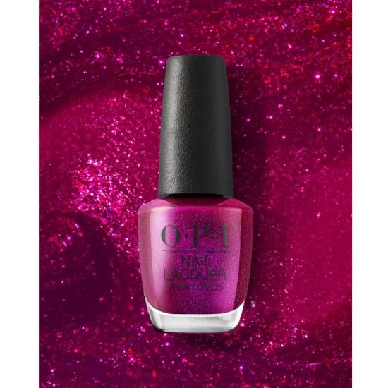 Picture of OPI NLHRS12 BERRY AND BRIGHT LACQUER