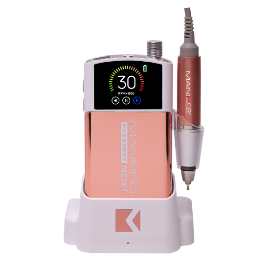 Picture of KUPA MANIPRO PASSPORT NEXT WHITE WITH ROSE GOLD COLOR JACKET INCLUDES KP-65