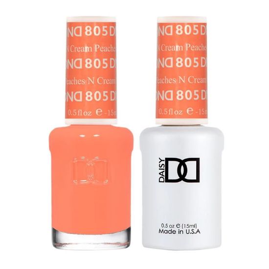 Picture of DND DUO 805 PEACHES N CREAM