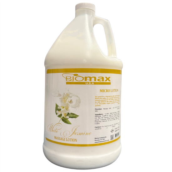 Picture of BIOMAX WHITE JASMINE MASSAGE LOTION 1 GALLON