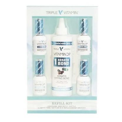 Picture of TRIPLE VITAMIN DIP STEPS REFILL NUMBER 1 8 FL OZ