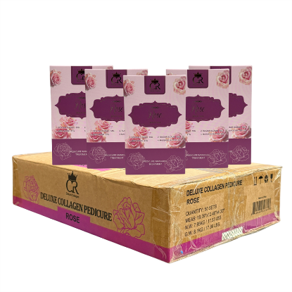 Picture of CROWN DELUXE COLLAGEN 4 STEP CASE OF 50 KITS - ROSE CN
