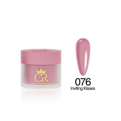Picture of CROWN HEMA & TPO FREE DIP & ACRYLIC POWDER 076 INVITING KISSES