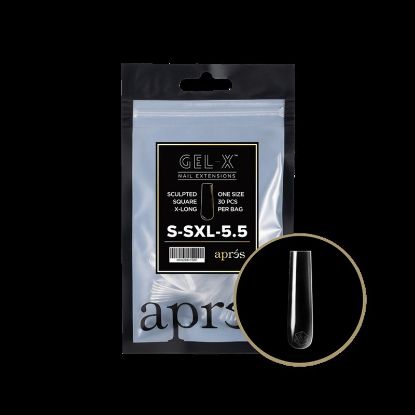 Picture of APRES GEL-X® SCULPTED SQUARE EXTRA LONG REFILL BAG -5.5