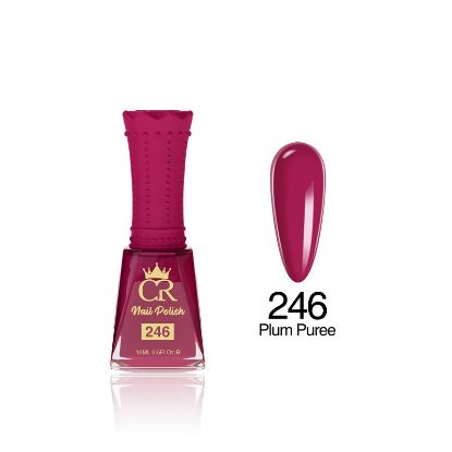 Picture of CROWN HEMA & TPO FREE LACQUER 246 PLUM PUREE