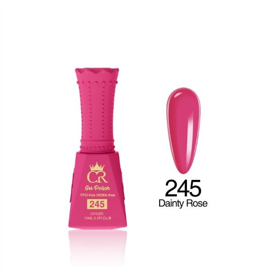 Picture of CROWN HEMA & TPO FREE GEL 245 DAINTY ROSE