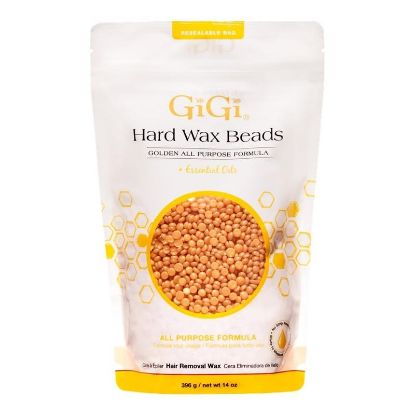 Picture of GIGI HARD WAX BEADS 14OZ - ALL PURPOSE HONEE