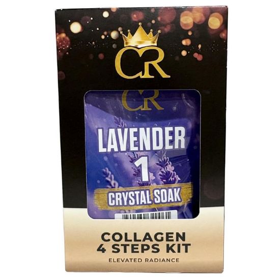 Picture of NEW CROWN COLLAGEN 4 STEPS KIT LAVENDER SINGLE US
