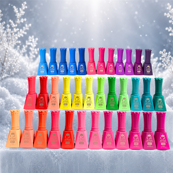 Picture of CROWN FULL COLLECTION HEMA & TPO FREE GEL SET 36 COLORS - SUMMER