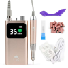 Picture of CROWN PORTABLE ELECTRIC NAIL DRILL - PINK