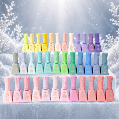 Picture of CROWN FULL COLLECTION HEMA & TPO FREE GEL SET 36 COLORS - SPRING