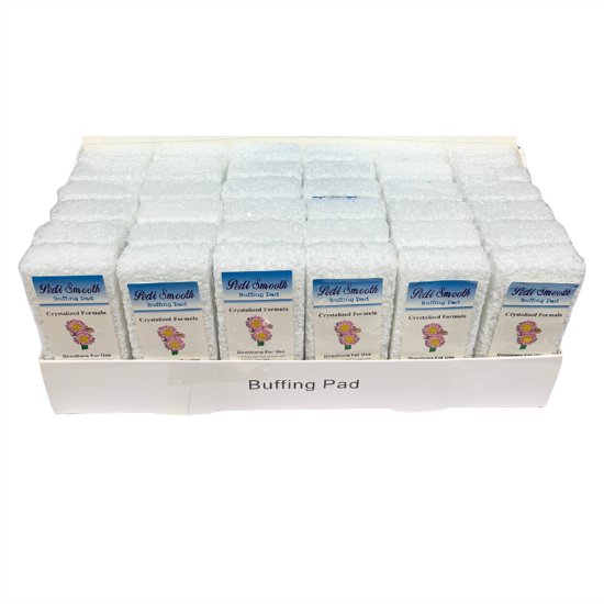 Picture of PEDI SMOOTH BUFFING PAD BOX OF 36PCS - COARSE