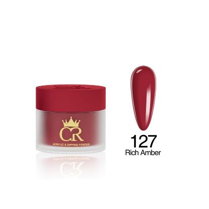 Picture of CROWN HEMA & TPO FREE DIP & ACRYLIC POWDER 127 RICH AMBER