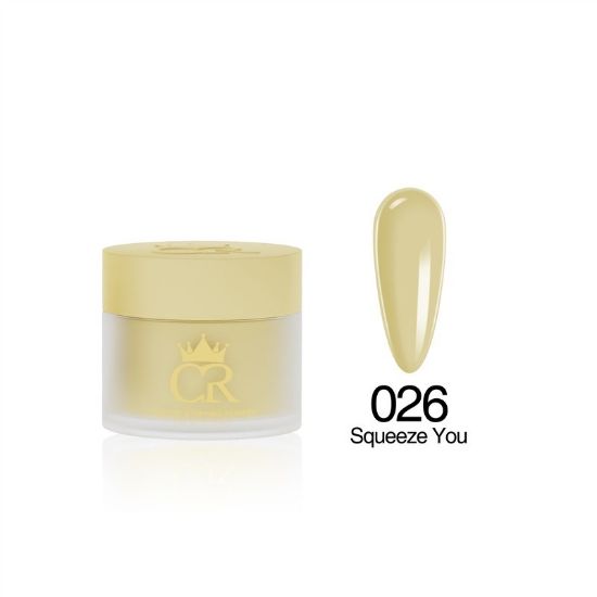 Picture of CROWN HEMA & TPO FREE DIP & ACRYLIC POWDER 026 SQUEEZE YOU