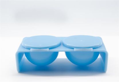 Picture of DOUBLE PLASTIC DAP DISH WHITE JJTS-40490-W