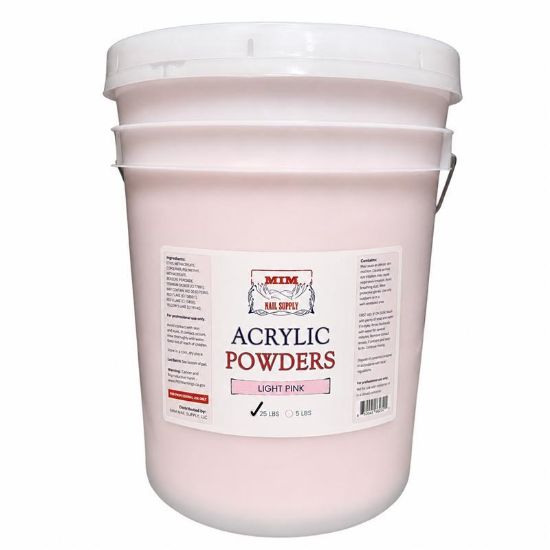 Picture of MIM LIGHT PINK POWDER 25LBS (PINK II )