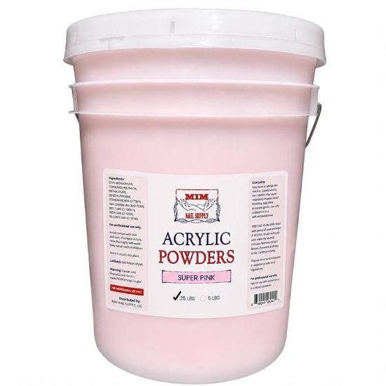 Picture of MIM SUPER PINK POWDER 25LBS ( EXTRA DRAMATIC PINK )