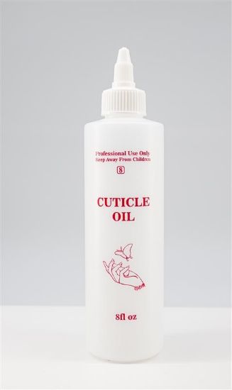 Picture of 168 CUTICLE OIL 8 OZ EMPTY JJLD-12105-CO