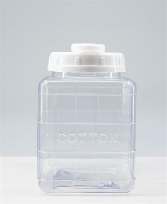 Picture of 168 PLASTIC COTTON JARS - SMALL JJBX-13101S