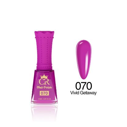 Picture of CROWN HEMA & TPO FREE LACQUER 070 VIVID GETAWAY
