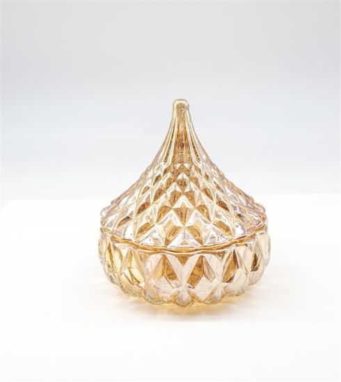 Picture of ASTRA BLUE GLASS JAR CR-08