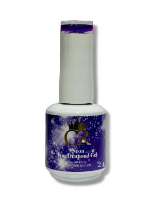 Picture of CROWN NEON FINE DIAMOND GEL 24