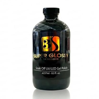 Picture of 3S SUPER GLOSSY TOP NO CLEANSE 8OZ FREE 8 SMALL