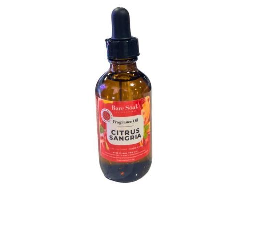 Picture of BARE SOAK FRAGRANCE OIL 2OZ CITRUS SANGRIA