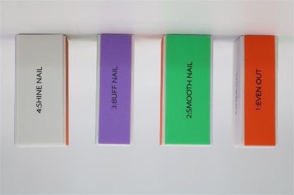 Picture of CROWN 4 WAY COLORFUL SHINY BLOCK BUFFER SINGLE