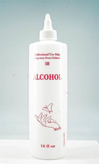 Picture of ALCOHOL BOTTLE 16OZ EMPTY