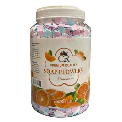Picture of CROWN PREMIUM QUALITY FLOWER SOAP ORANGE