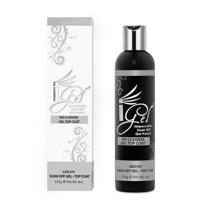 Picture of IGEL GEL TOP COAT REFILL 8 FL OZ GET 8 FREE 0.5 OZ