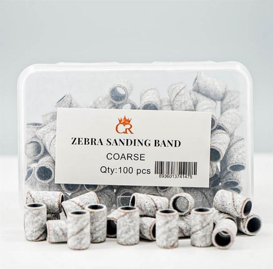 Picture of CROWN ZEBRA SANDING BANDS COARSE 100 PCS CN