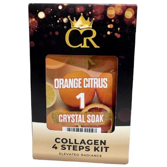 Picture of NEW CROWN COLLAGEN 4 STEPS KIT ORANGE CITRUS SINGLE US