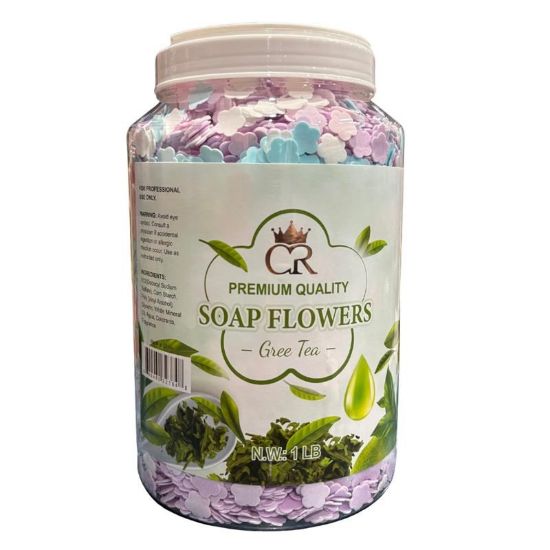 Picture of CROWN PREMIUM QUALITY FLOWER SOAP GREEN TEA