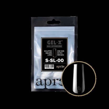 Picture of APRES SCULPTED SQUARE LONG - SIZE 6 (50PCS)
