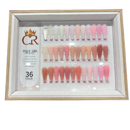 Picture of CROWN POLY GEL SET 36PC