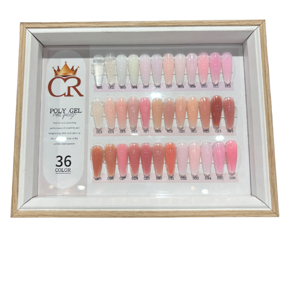 Picture of CROWN POLY GEL SET 36PC