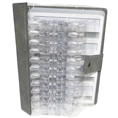 Picture of MAGNETIC NAIL POLISH GLUE COLOR CHART 192 PCS GRAY CR-165